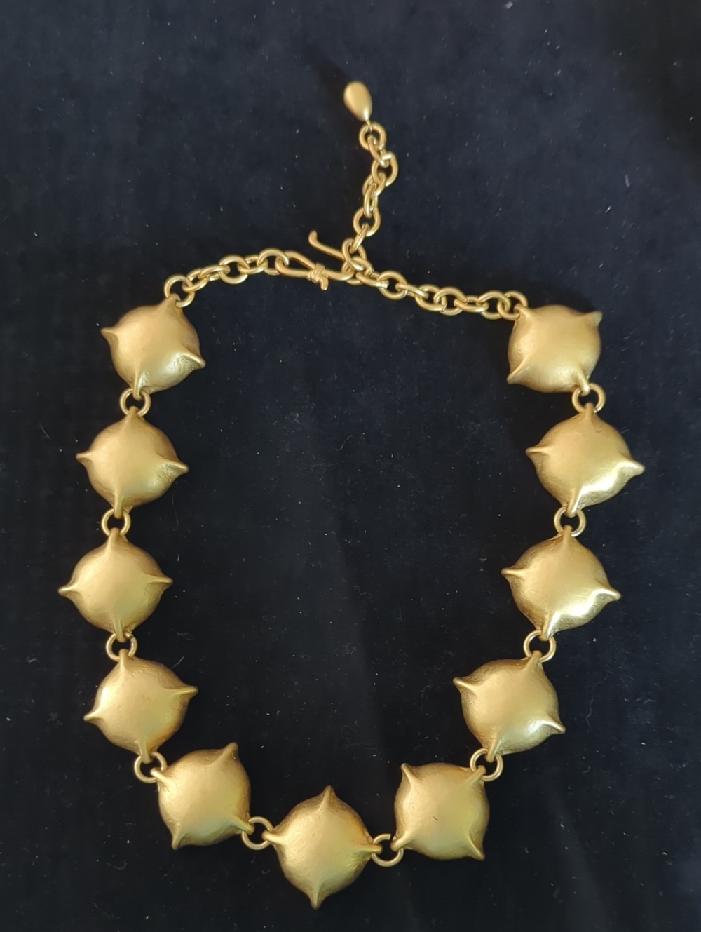 Gold-Tone Cushion Link Necklace - Liz Claiborne